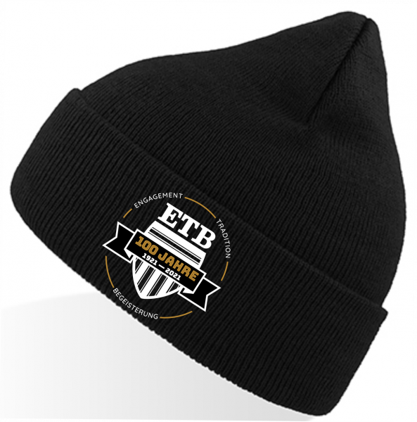 ETB EKO Beanie mit Logo Druck