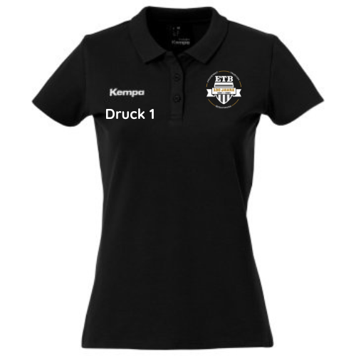 ETB Polo Shirt - black - Damen