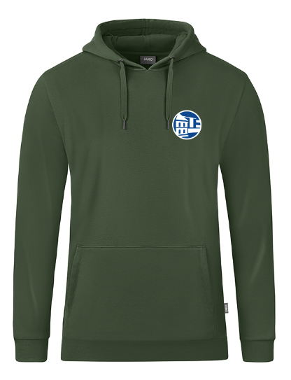 Gymnasium Adolfinum Hoody oliv incl. Rückendruck