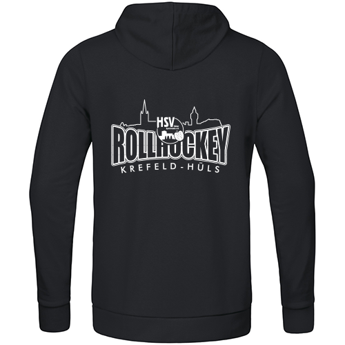 Hülser SV FAN Hoodie Rollhockey hinten- Black Edition