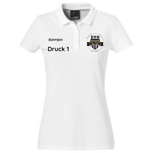 ETB Polo Shirt - white - Damen