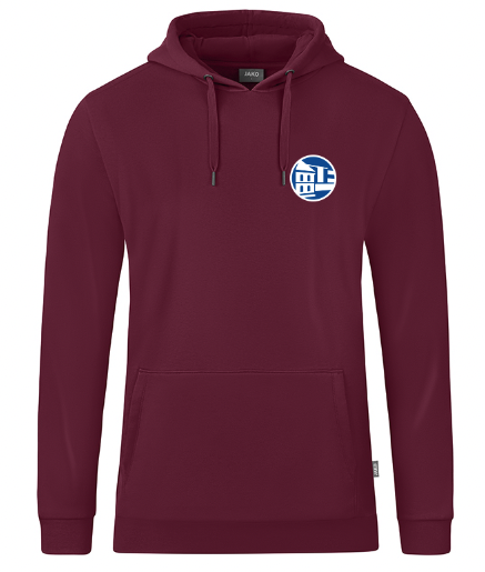 Gymnasium Adolfinum Hoody maroon incl. Rückendruck